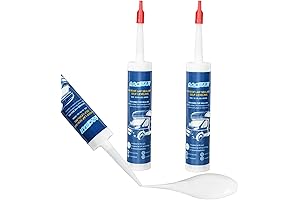RV Roof Sealant Self-Leveling 2-Pack White