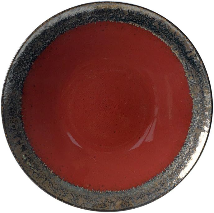 Gourmet Basics by Mikasa Calder Red Salad Plate Salad