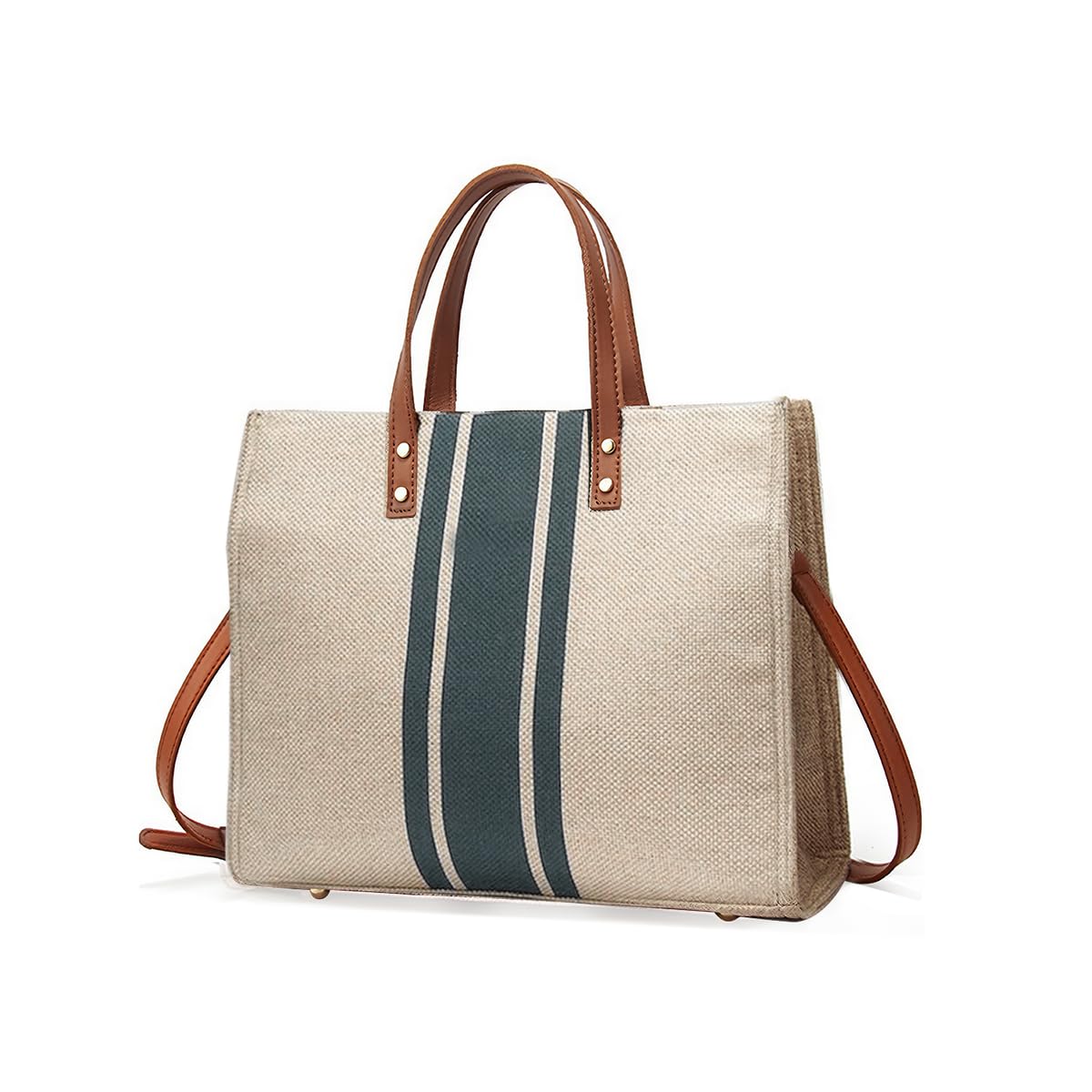 PALAY® Tote Bag Women Large Canvas Tote Bag Shoulder Bag Briefcase Crossbody Bag with Shoulder Belt Fashion Women Tote Bag Casual Tote Bag for Daily, Travel, 13.38 x 5.51 x 10.62 Inches (B0D5B39RWC) Amazon Price History, Amazon Price Tracker