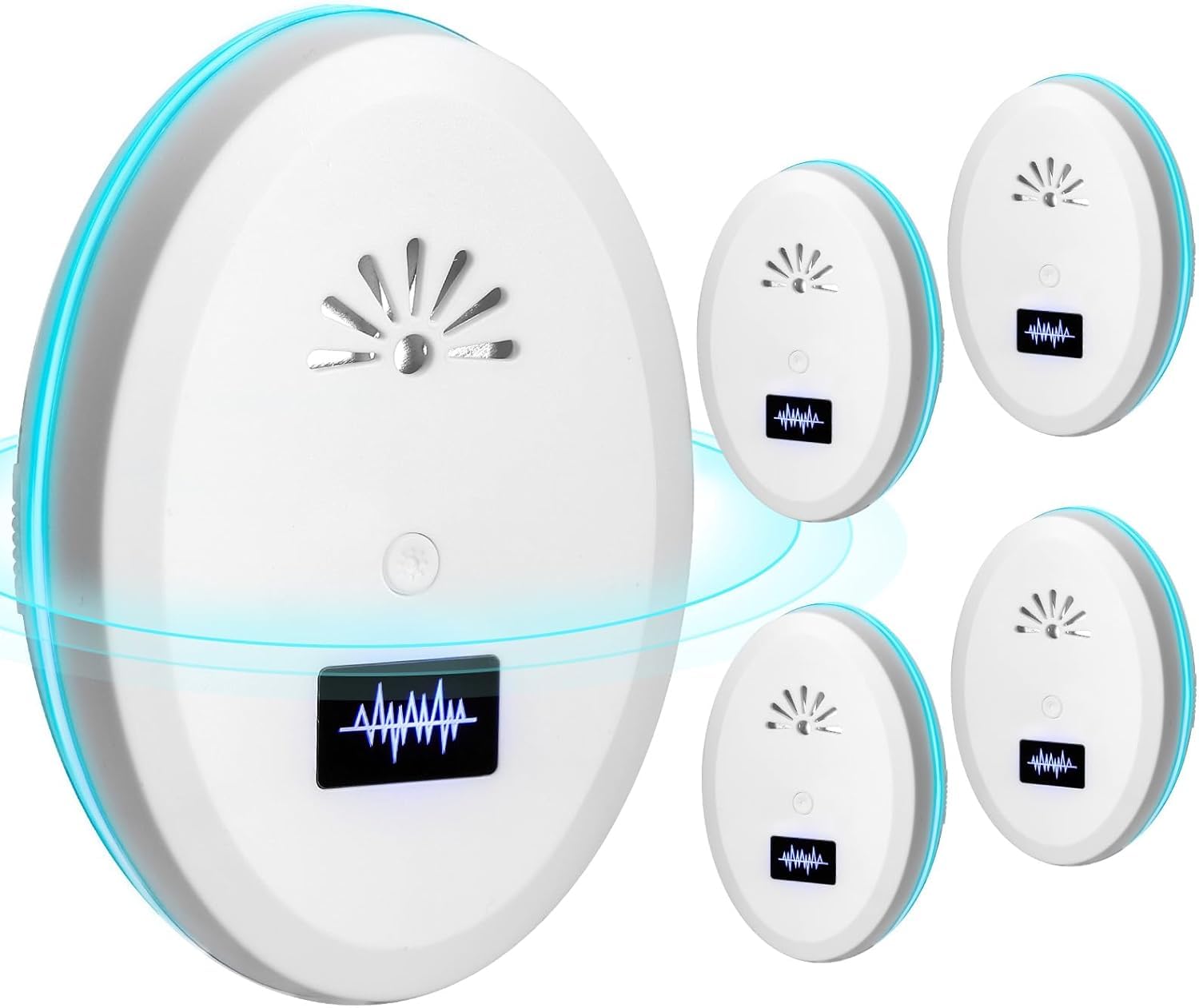 ultrasonic pest mouse repeller4 pack rodent mouse rat repellentspider repellent indoorinsect repellent pest ultrasonic plug inmice indoor repellentrat repellent for house