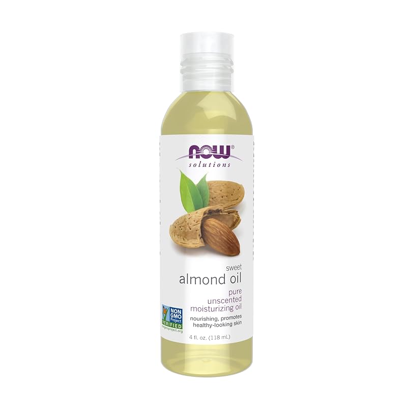 NOW Foods Óleo de Amêndoas Doces, 120 mL