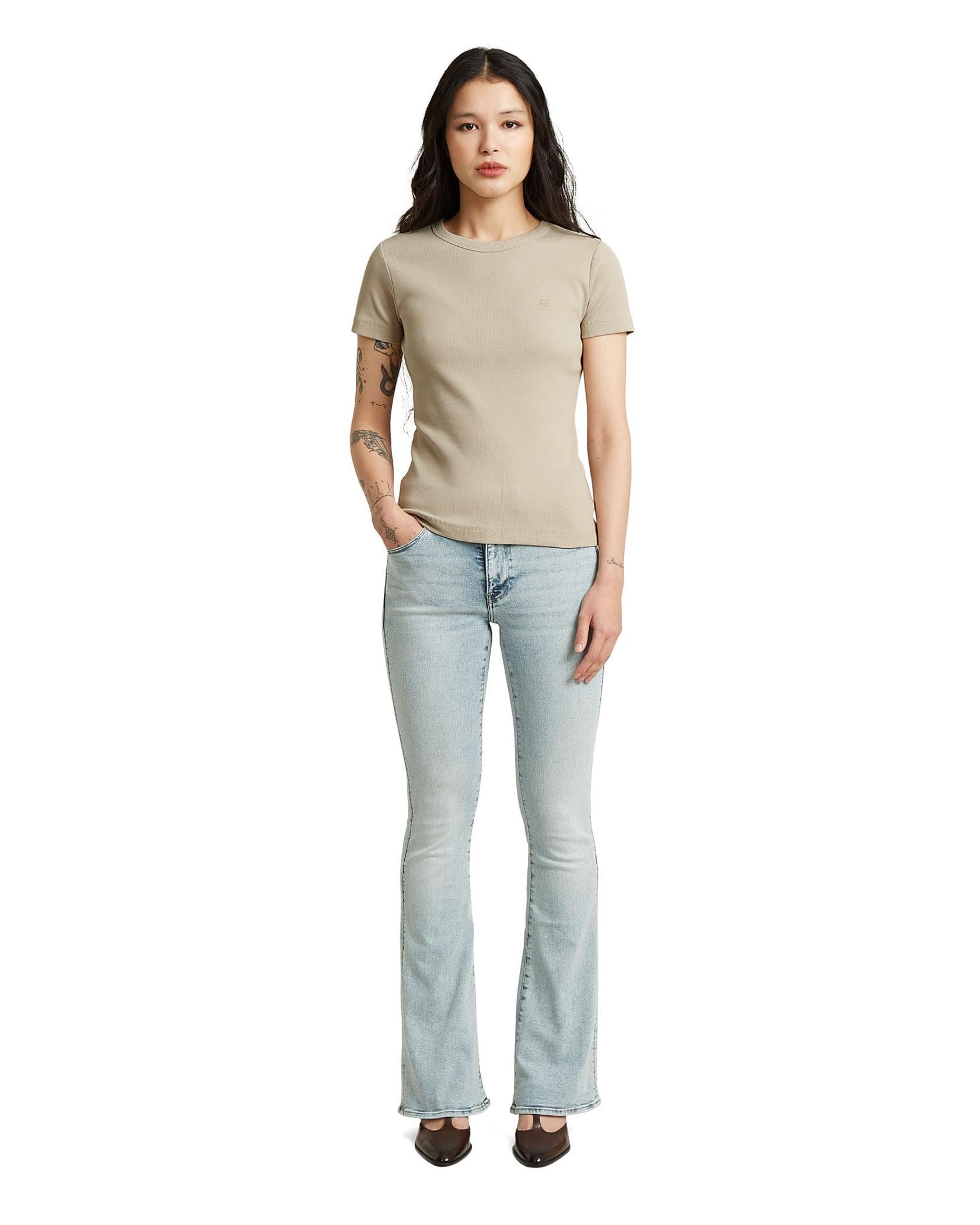 G-Star Jean 3301 Flare - Jeans - Loose - Femme