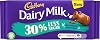 Cadbury Dairy Milk 30% Less Sugar Chocolate Bar, 85g