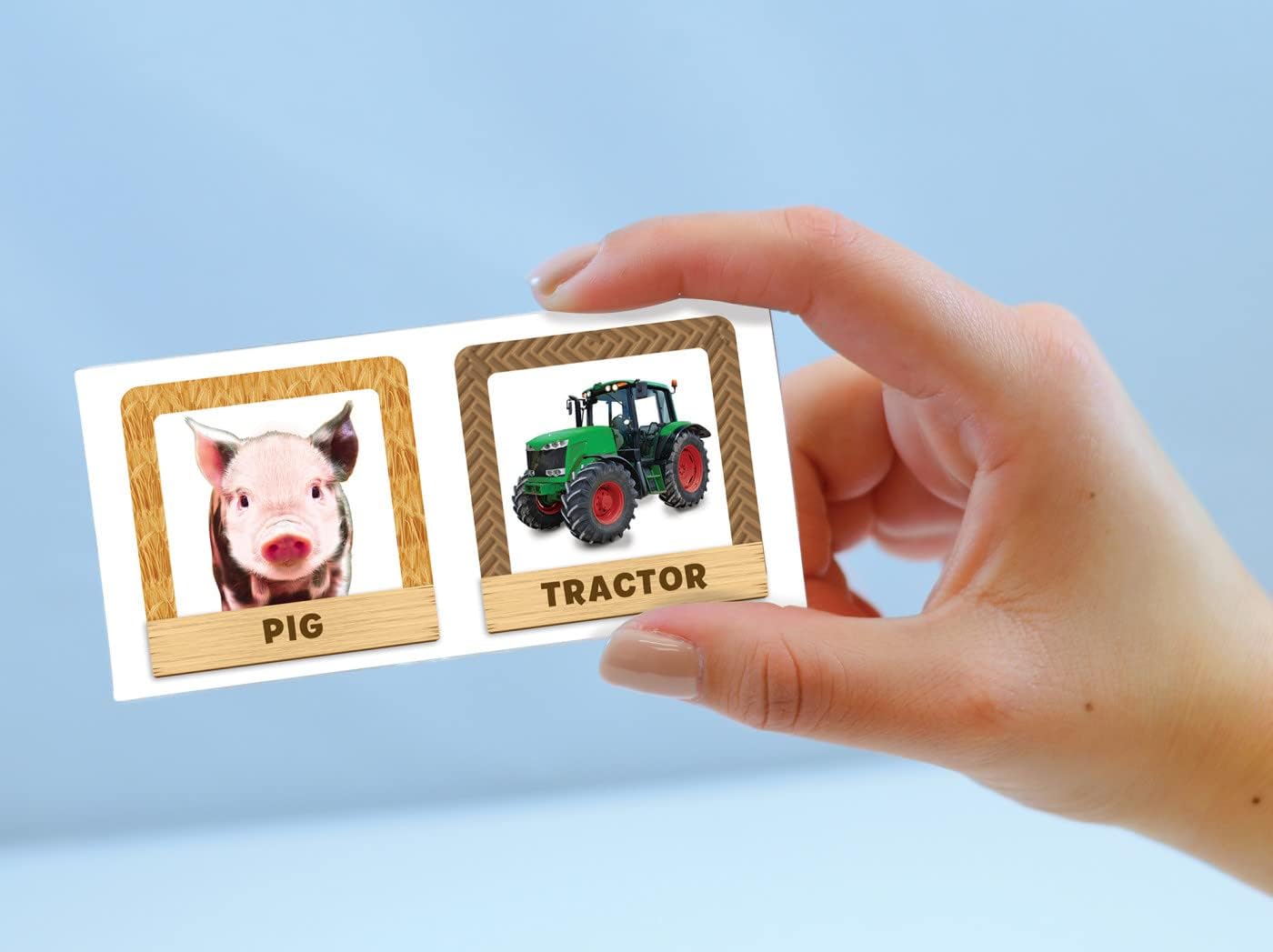 MasterPieces Kids Games - Old MacDonald's Farm Picture Dominoes - Game for Kids and Family