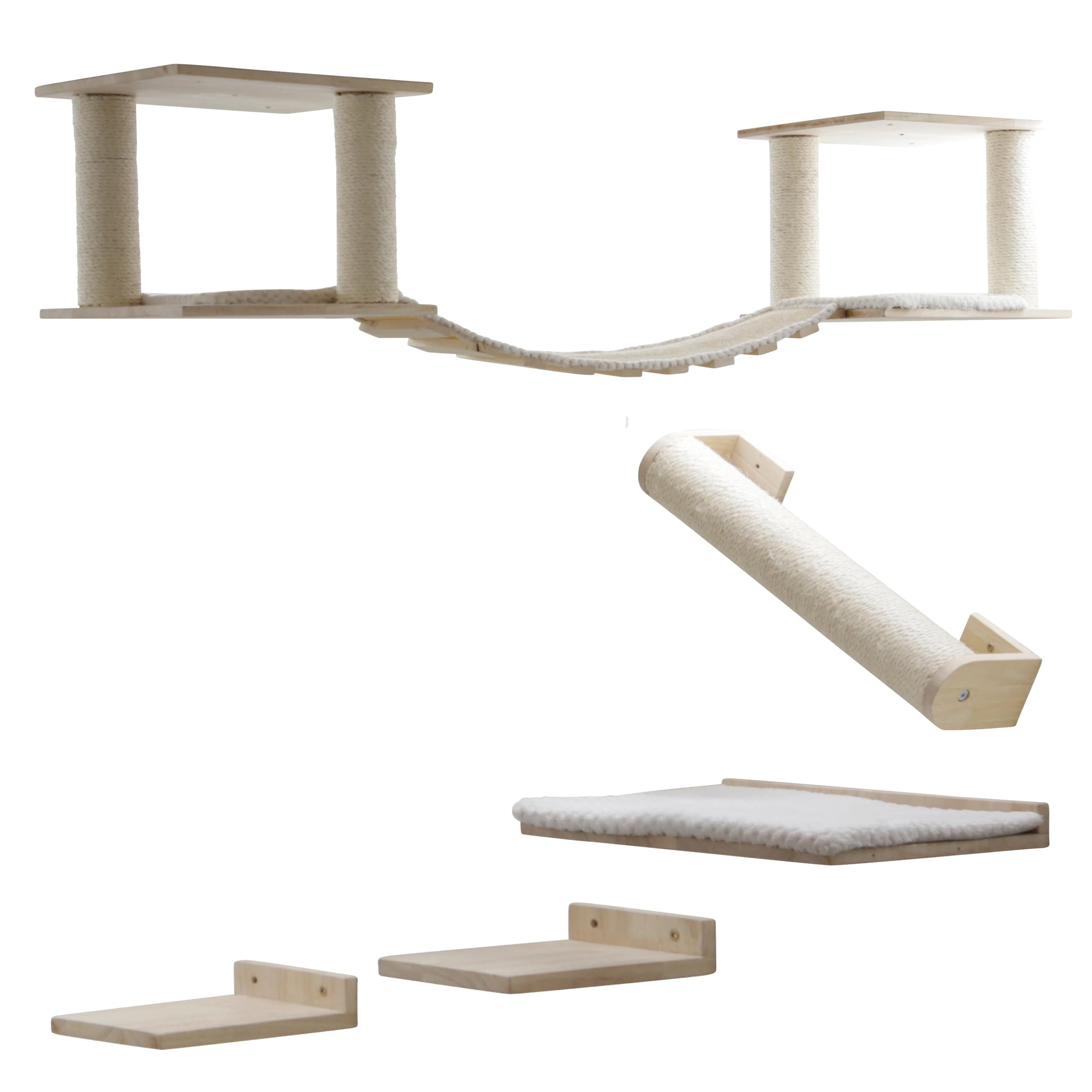 Kerbl Pet Top XL Cat Playground Natural/White