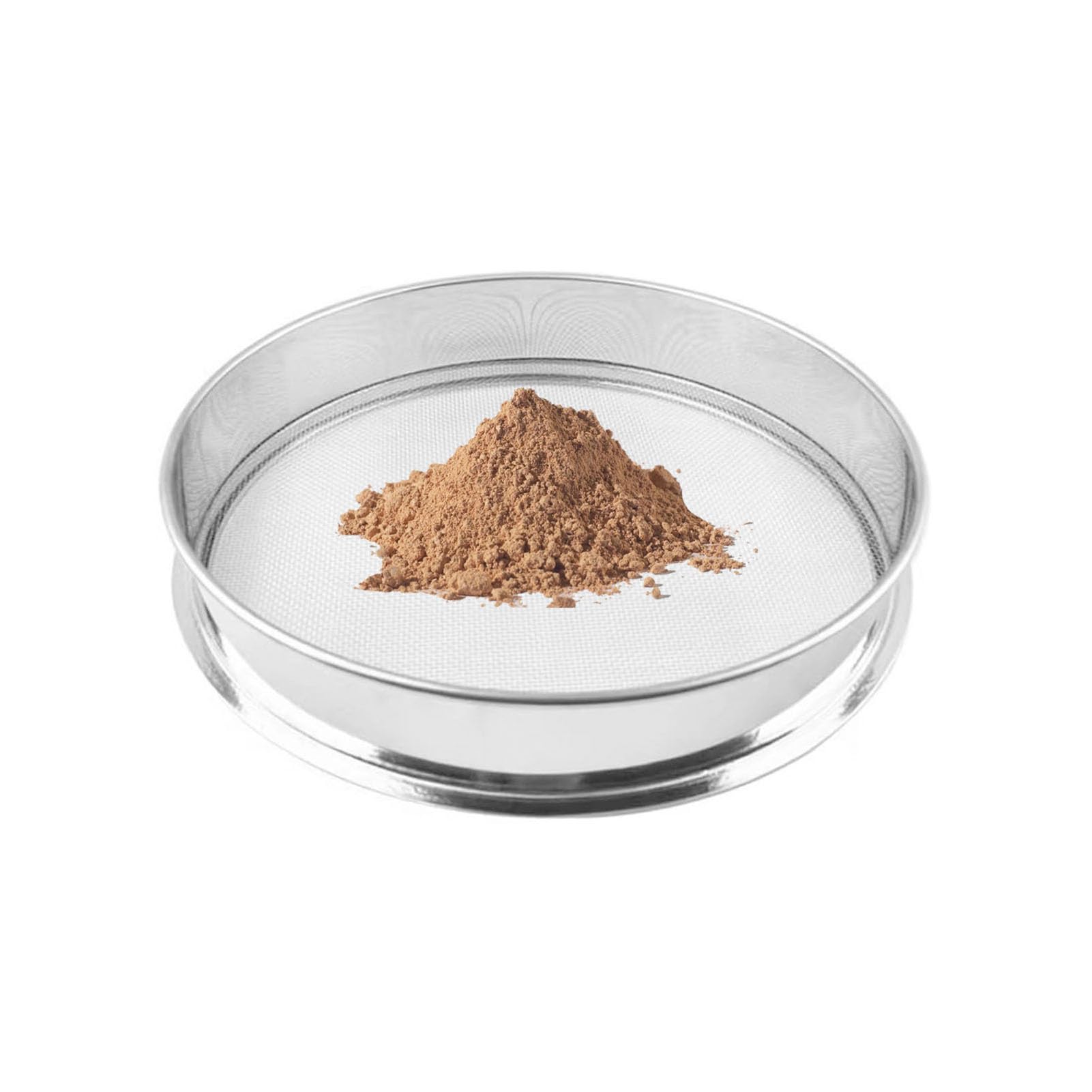 NAKUL Pollen Sieve, Test Screen, Garden Sieve, Metal Sieve for Soil, Sand, Home, Laboratory, Garden Diameter: 25 cm