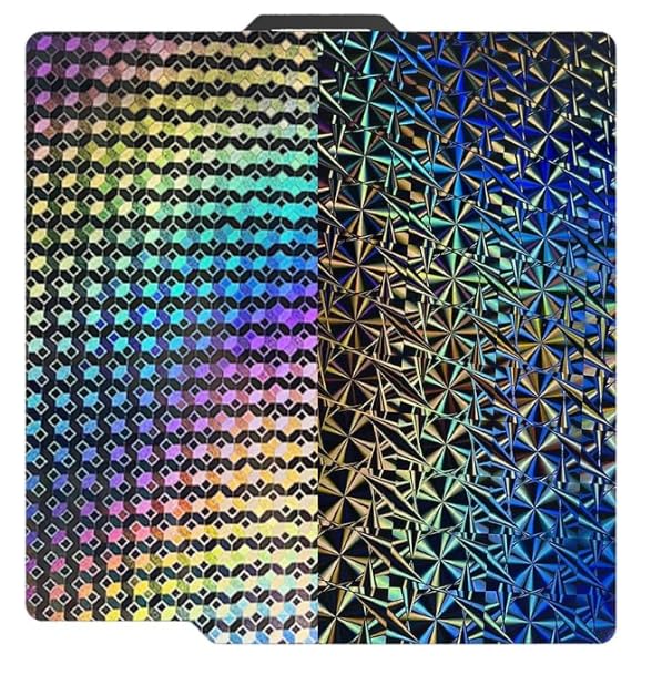 Diamond Ball and Windmill Dual-Sided Build Plate for Bambu Lab P1P/P1S/X1/X1C/X1E/A1, 257x257mm, Magnetic Spring Steel Flexible 3D Printing Bed-picture-21