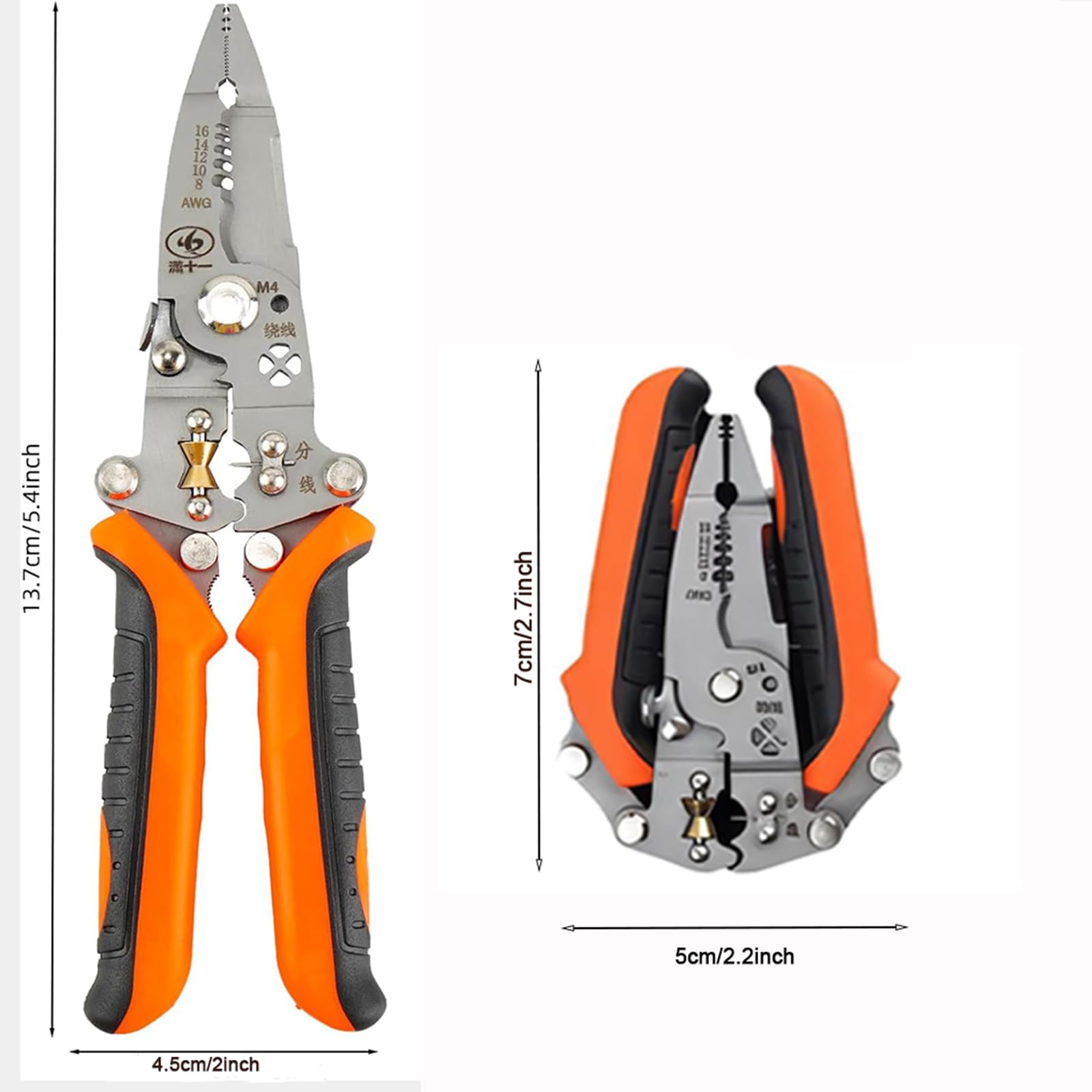 12-in-1 Multifunctional Wire Stripper, Foldable Wire Stripper — Amazon image 5