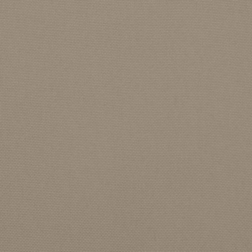 vidaXL Cuscino per Lettino Tortora 180x60x4 cm in Tessuto Oxford, cuscino, cuscino per seduta, cuscino per sedia, cuscino da esterno