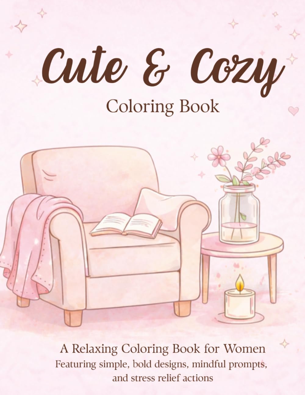 Cute & Cozy Coloring Book