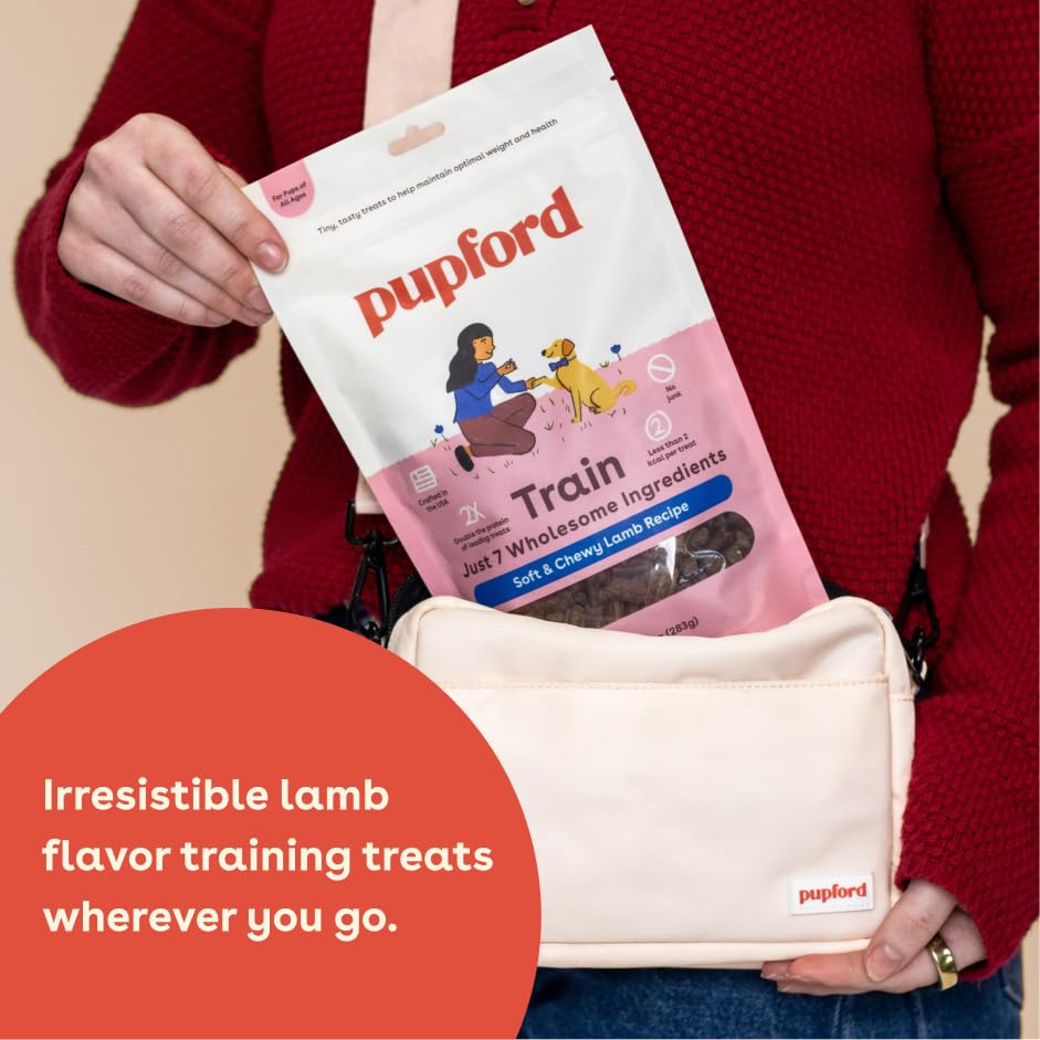 Image of Pupford Soft & Chewy Training Treats for Dogs & Puppies (Lamb, 5 oz)