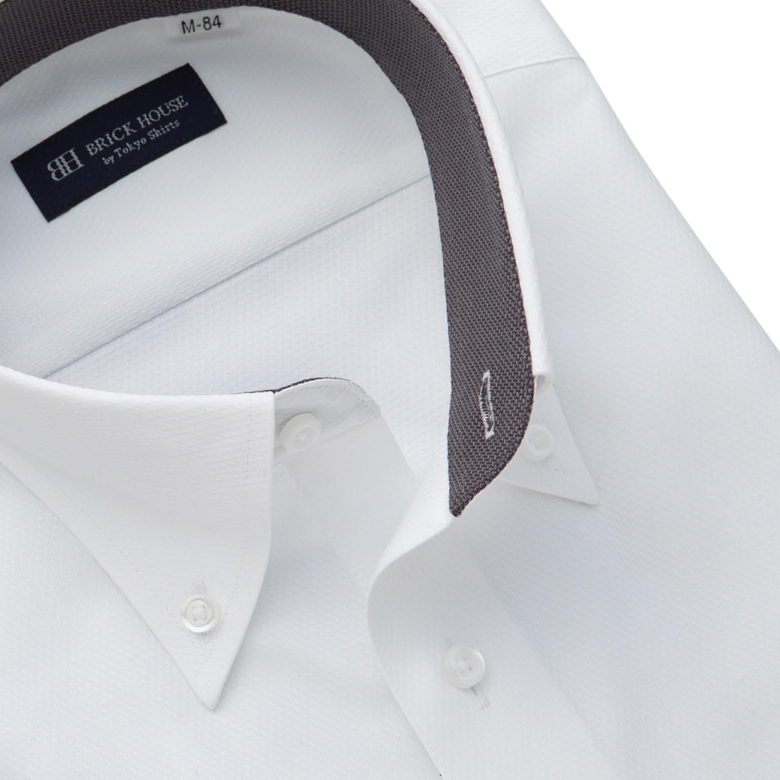 Amazon.co.jp: BRICK HOUSE(ブリックハウス): メンズシャツ 長袖 M39-84
