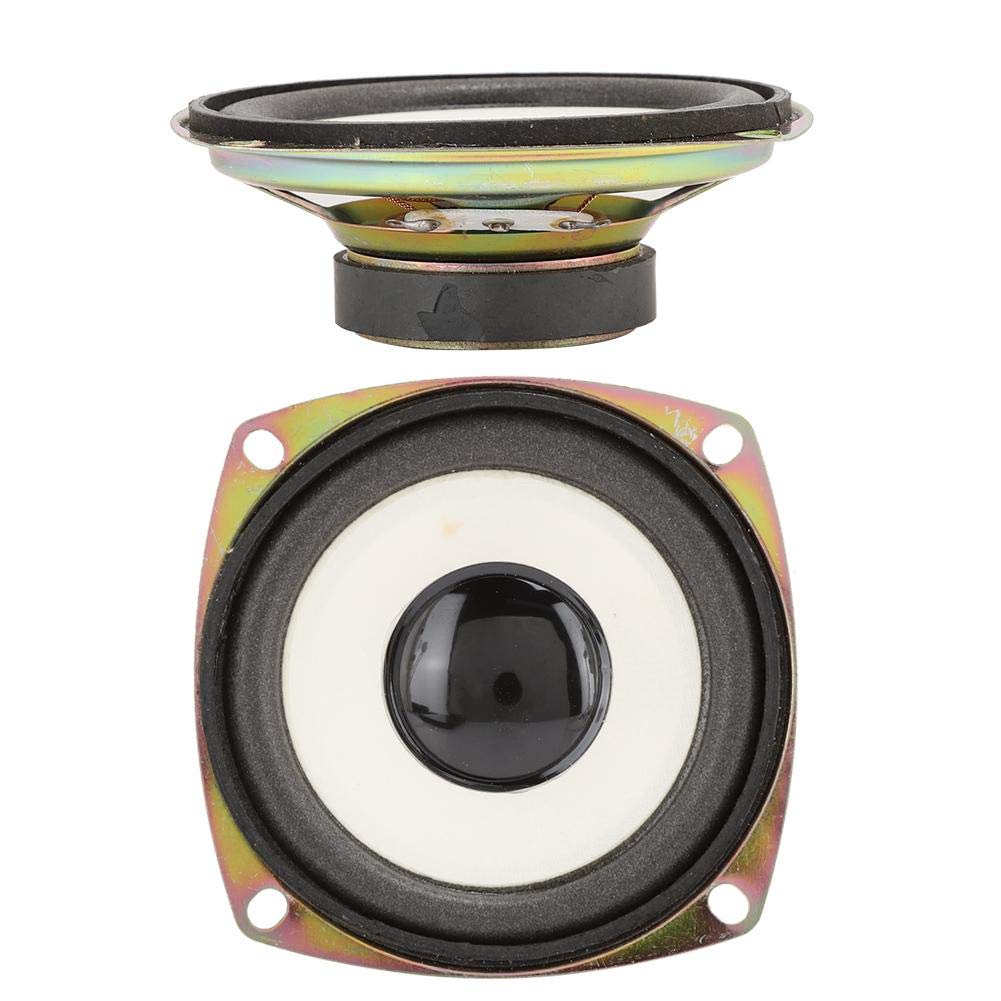 Pusokei Altoparlante a frequenza Piena da 3 Pollici Altoparlante 4ohm 5W Suono Surround Stereo ad Alta sensibilità per Cassa di risonanza multimediale