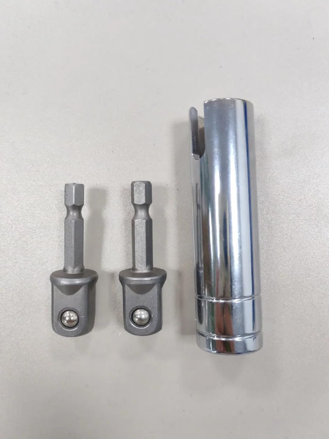 EVRBUL Scissor Jack Slotted Drill Adapter with 2 Drill Bits