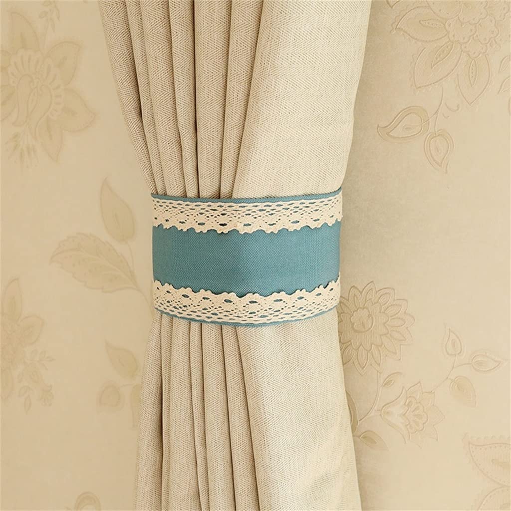 Rideau en Dentelle Fait Main Cravate Cravate Corde Rideau Boucle Cravate Cravate Cravate Cravate Corde Cravate Rideau Accessoires (Couleur : A, Taille : Taille Unique) (B Taille Unique)