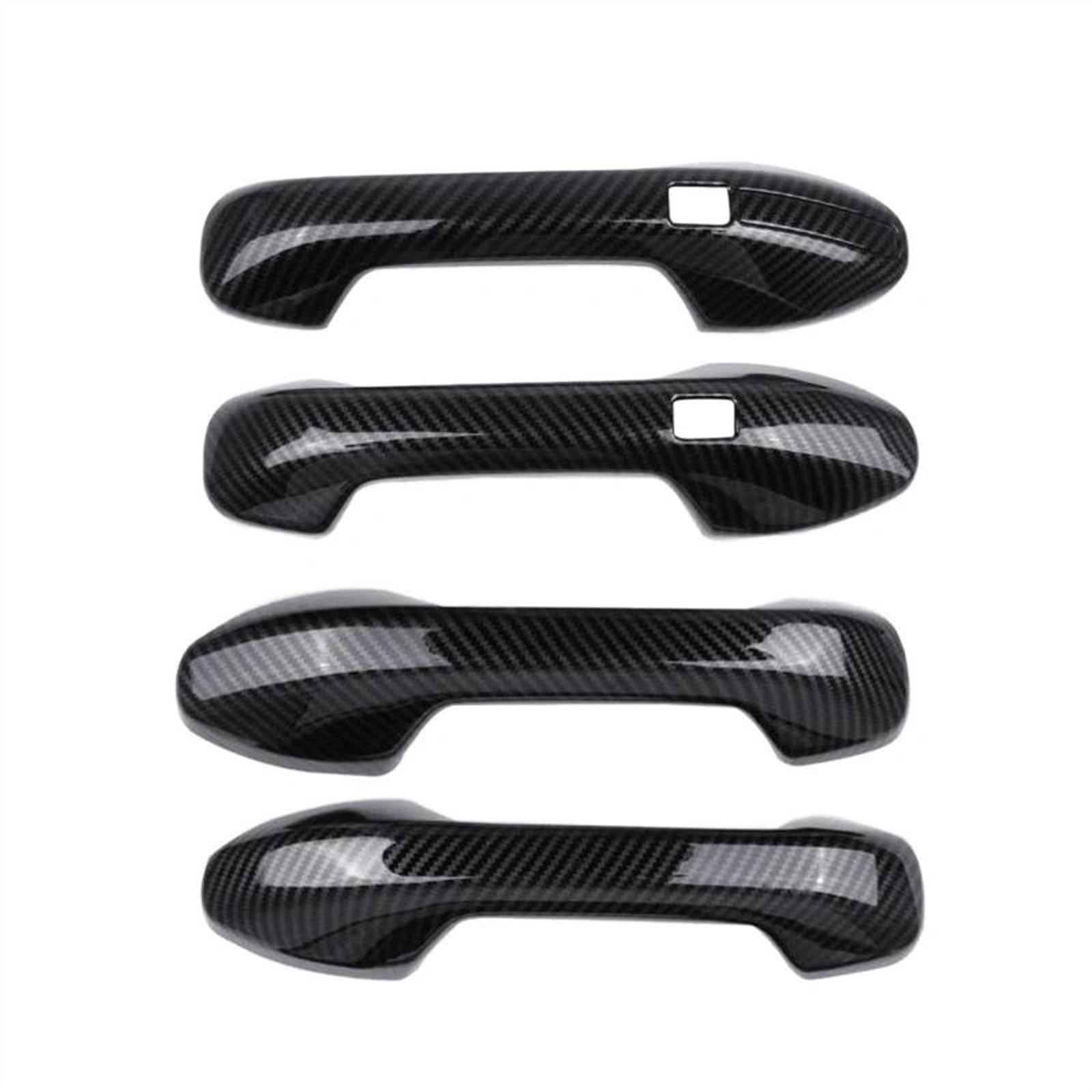 KJHOPY Car Parts ABS Door Handle Covers with Smart Entry Hole for Hyundai for Palisade 2020 2021 2022 2023 Exterior Door Handle