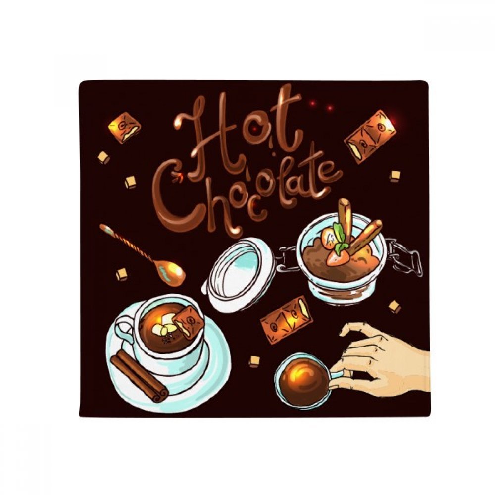 Tapis Cuisine France Anti-Slip Mat Sol 80cm Absorbant et Sécurisé Desserts au Chocolat