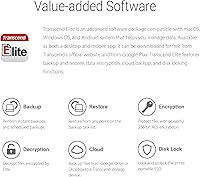 Vista 8 de Transcend TS120GESD240C 120GB USB 3.1 Gen 2 USB Type-C ESD240C Unidad de estado sólido portátil SSD