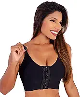 Sutiã Pós Cirúrgico Sem Costura Mamoplastia Silicone Reforço