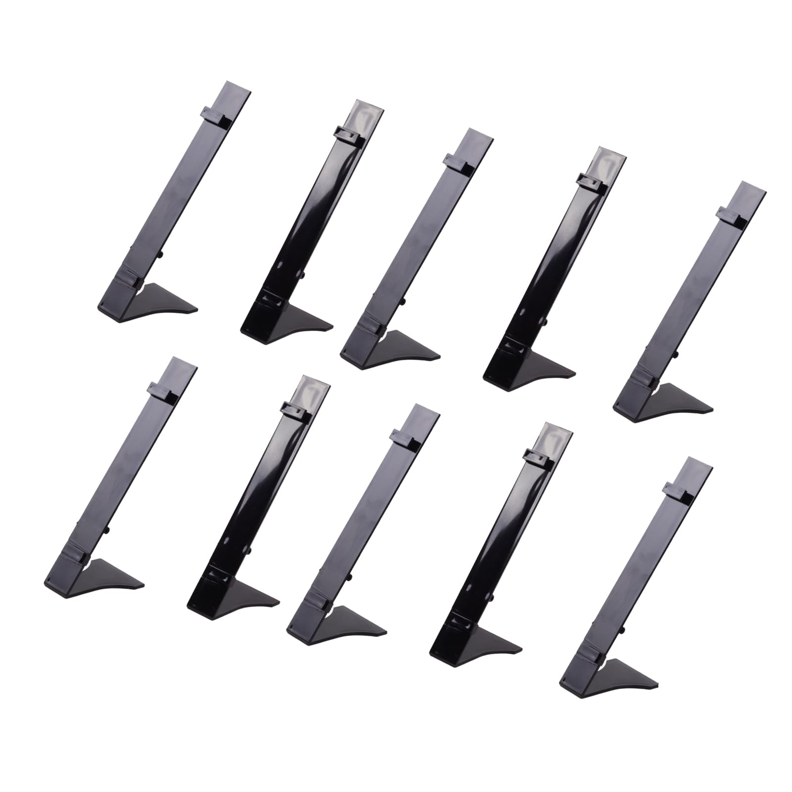 Hsioluted Of 10 L Shaped Showcases Distinctive Watch Holder L Shaped Display Stands for Jewelry Watch Stand