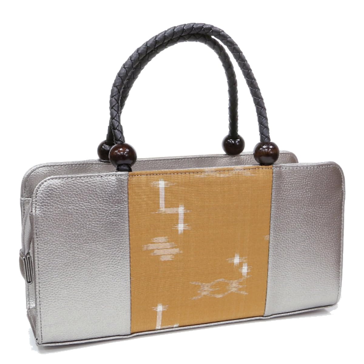 Amazon | [日本きもの商事] 和装 バッグ【利休バッグ 正絹 15956】名物