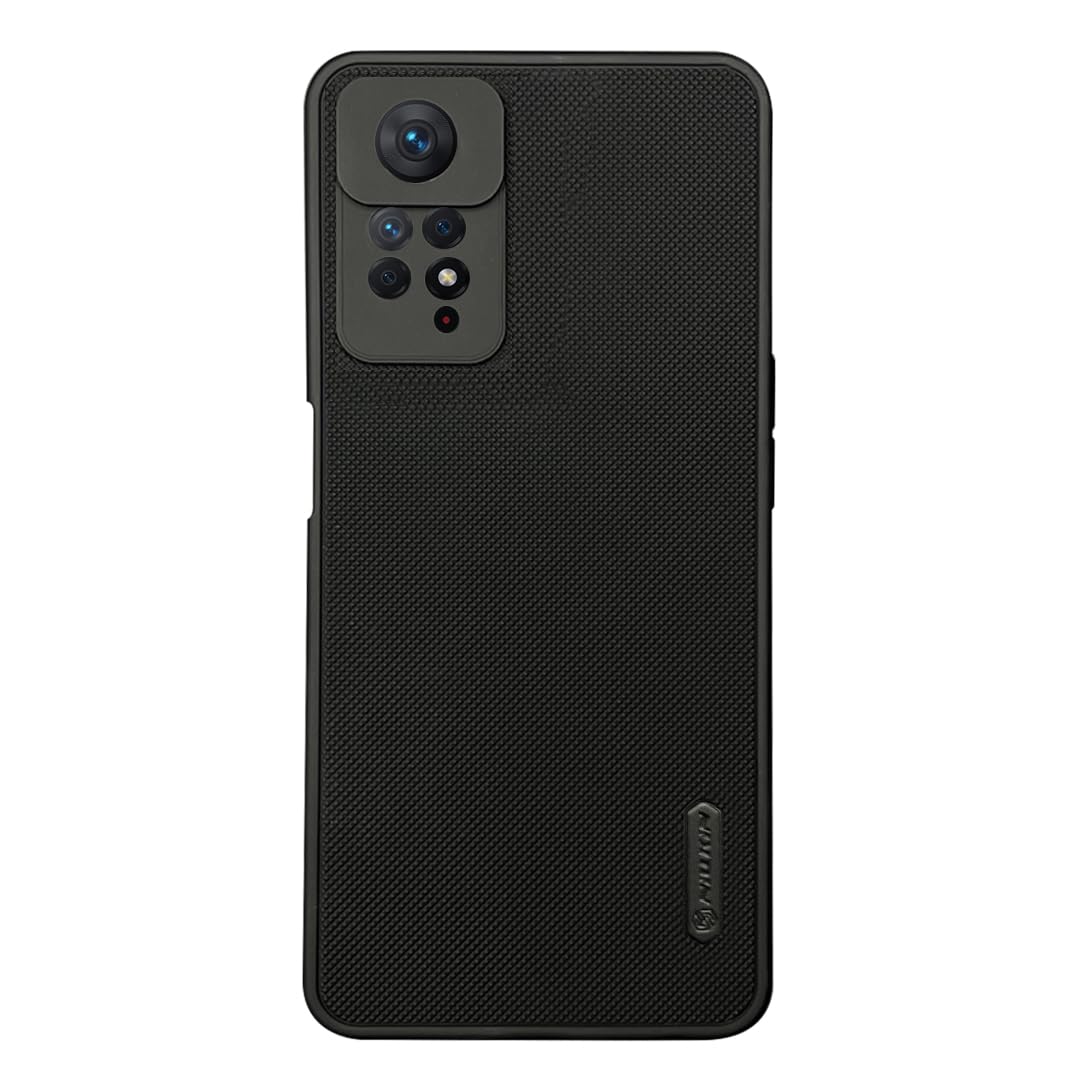 NIUKIN Super Frosted Shield Pro Soft Mobile Back Case for Xiaomi Mi Redmi Note 11 Pro Plus 5G / Mi Redmi Note 11 Pro 4G | Shockproof Scratchproof Cover | Black