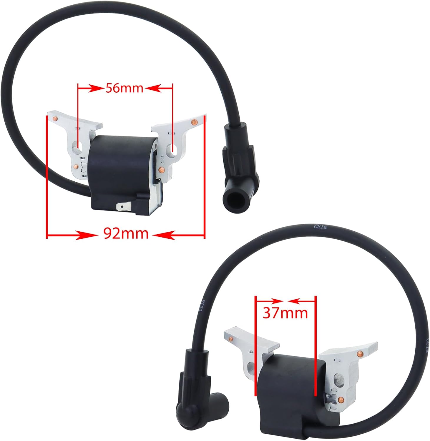 2Pcs REMEDART 0K63030SRV Ignition Coil Replacement for Generac 0G3324BSRV 0G3224A 0C3052 0D4686 0D9760 Fits for Dixie Chopper 600132 600133 for GP1500 GP1750 GTV760 GTV990 25 27 HP Portable Generator