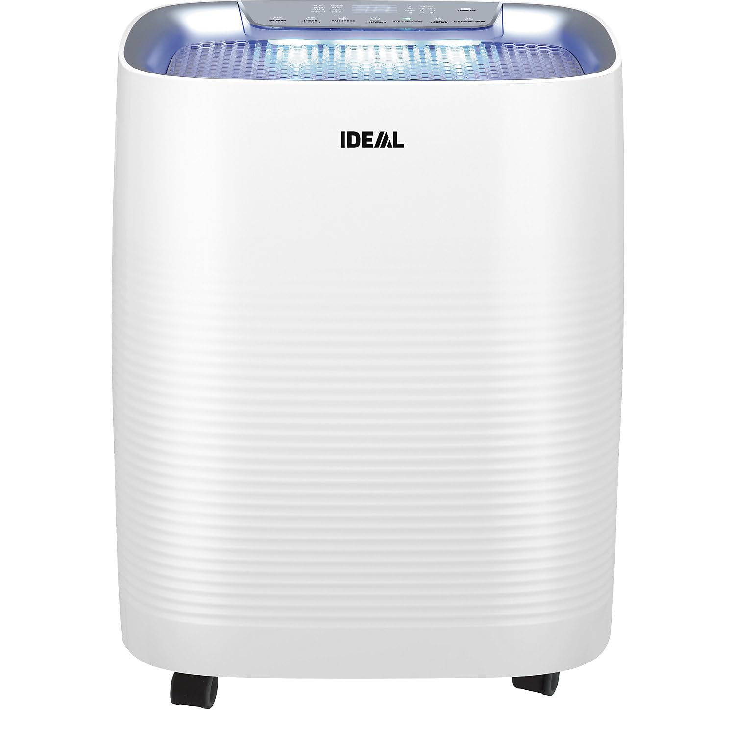 IDEAL Oczyszczacz powietrza i nawilżacz powietrza AP35H (2 w 1) z filtrem HEPA i filtrem zapachowym dla czystego i optymalnie nawilżonego powietrza w pomieszczeniu do 45 m² przed drobnym pyłem, pyłkami, alergenami, bakteriami – do domu