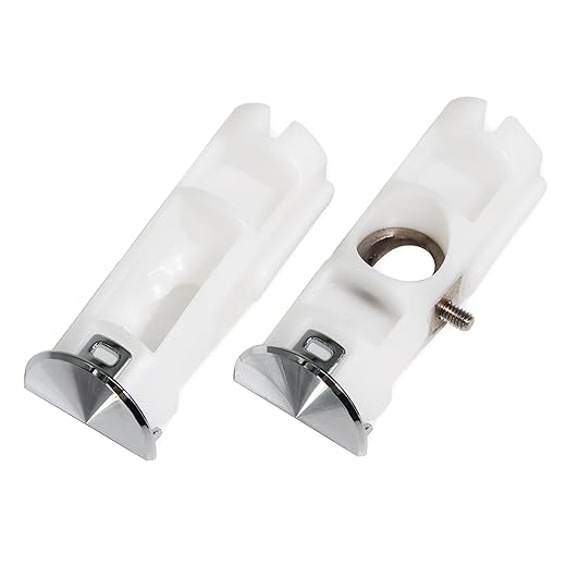 DA61-07540A Freezer Door Handle Support Kit Refrigerator Replacement Handles Compatible with Samsung AP5578979 PS4145181 DA67-02787A 3160453 6009-001526