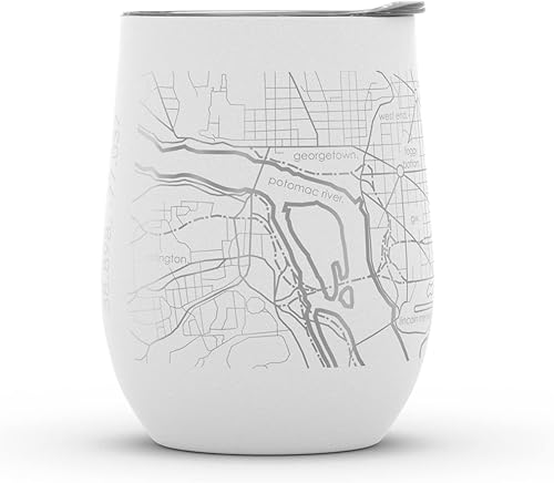 Vista 339 de Well Told Lexington Kentucky Map - Vaso de vino aislado con grabado de mapa de Kentucky, taza de acero inoxidable grabada (12 onzas, verde domingo)