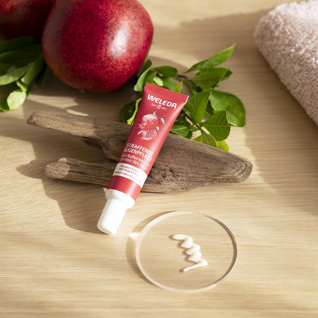 Weleda Crema Contorno Occhi Rassodante Melograno e Peptidi Maca 12ml | contorno occhi rassodante, crema occhi antiage, melograno viso, peptidi maca, weleda, contorno occhi antirughe