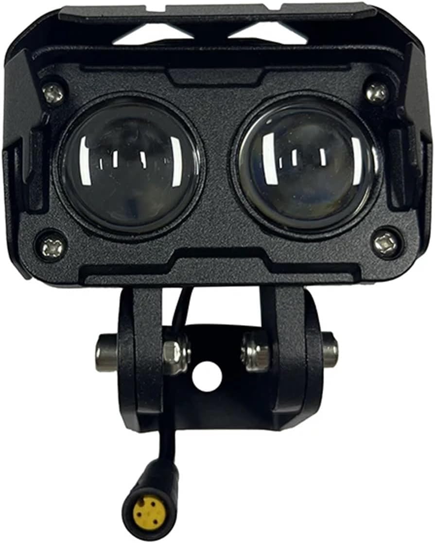 Headlight For KU-GOO Ku-kirin G3 Pro Electric Scooter Parts Lamp Head Front LED Light Accessories Replacement