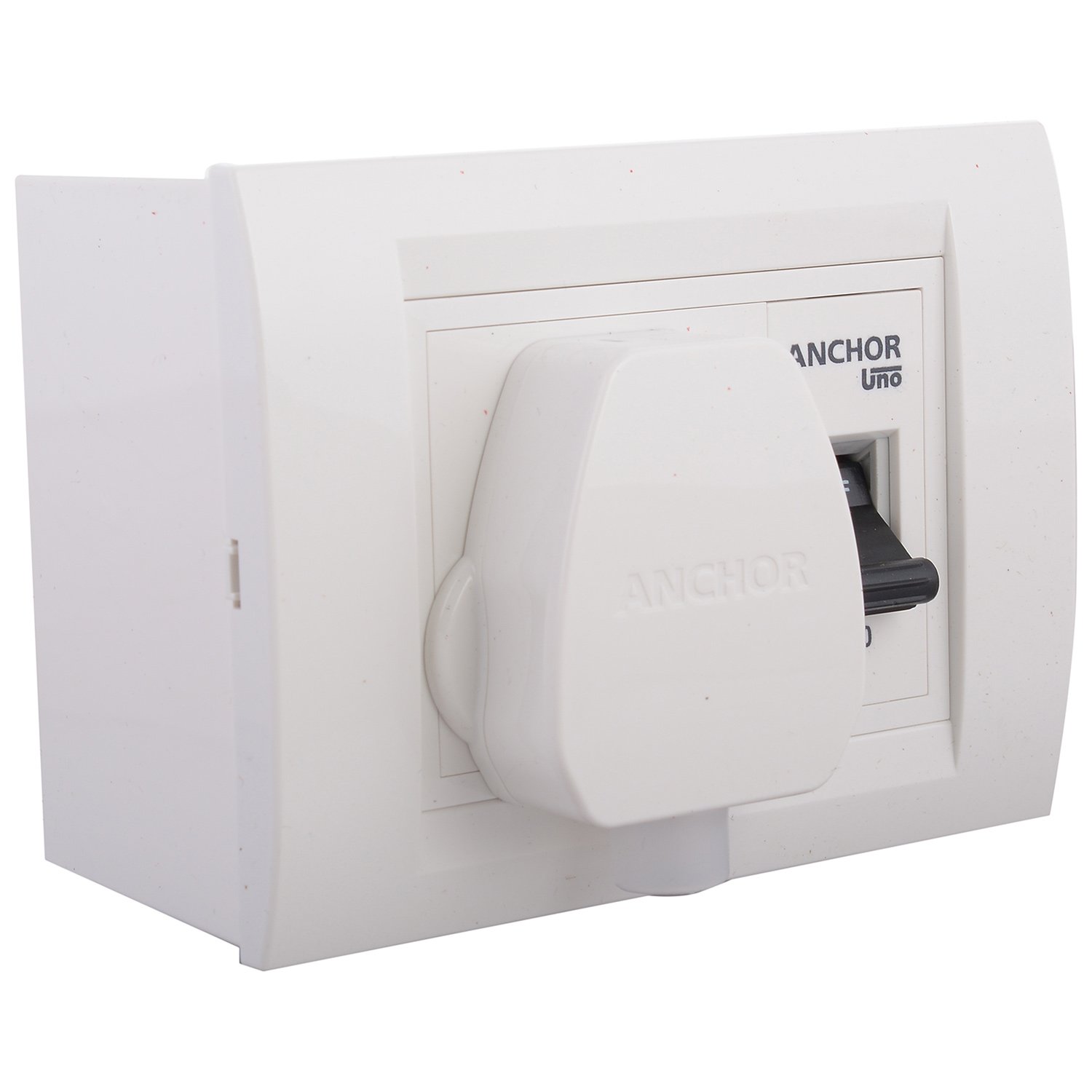 Anchor by Panasonic Polycarbonate Modular AC Box with 20Amps Single