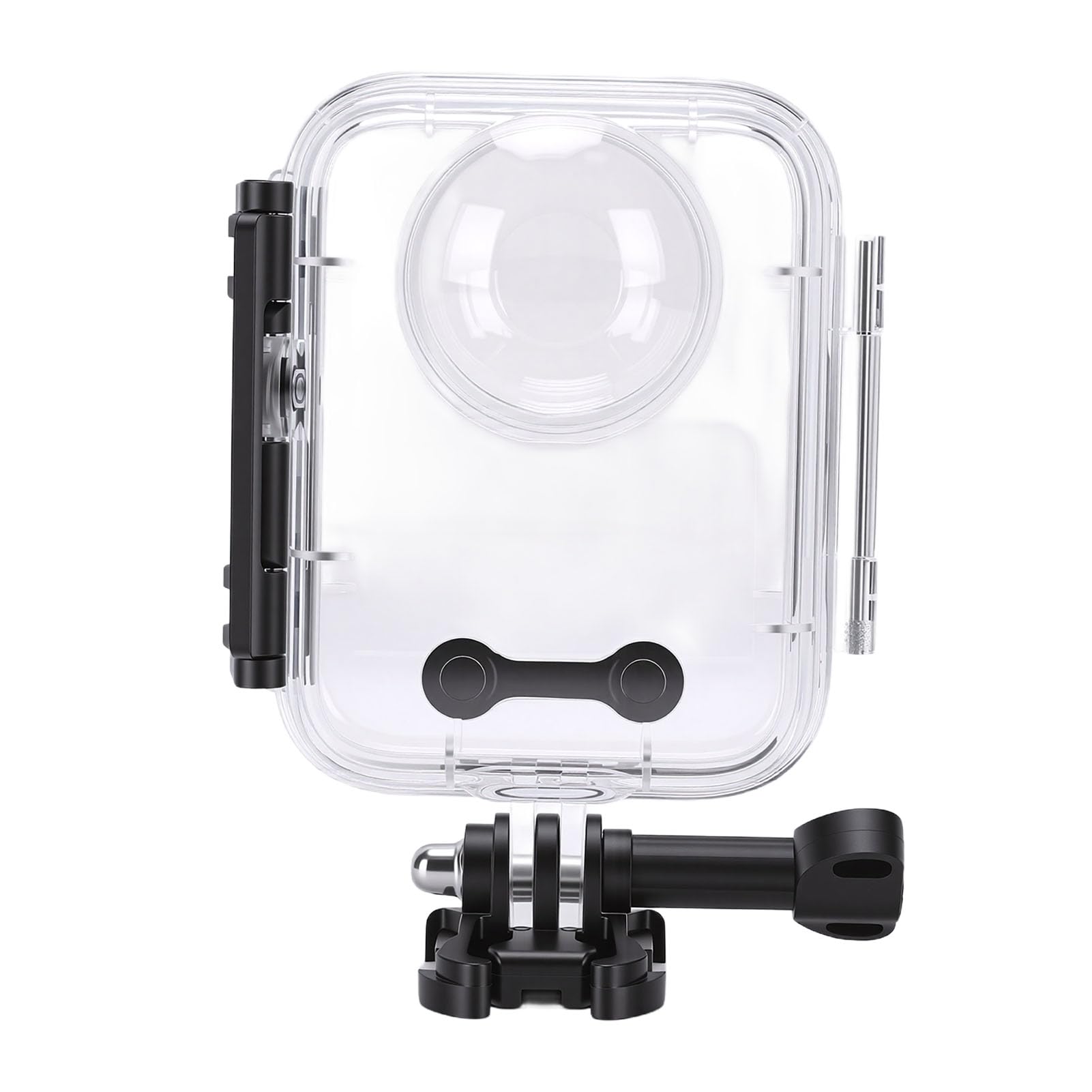 Action Camera Dive Cover 45M per la fotografia subacquea | Copertura subacquea invisibile a 360 gradi con lente ottica trasparente per panoramiche subacquee senza punti ciechi