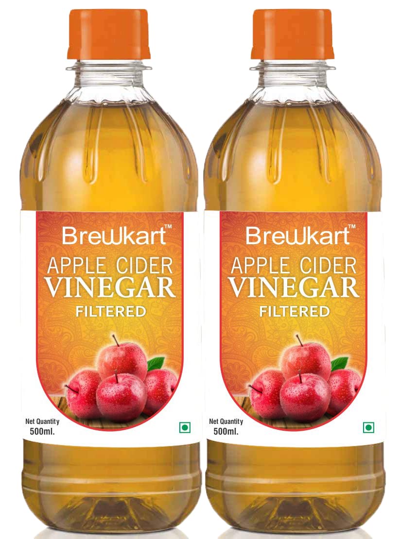 Brewkart Apple Vinegar Filtered Pack of 2 1000ml (B09T6TMXTK) Amazon Price History, Amazon Price Tracker