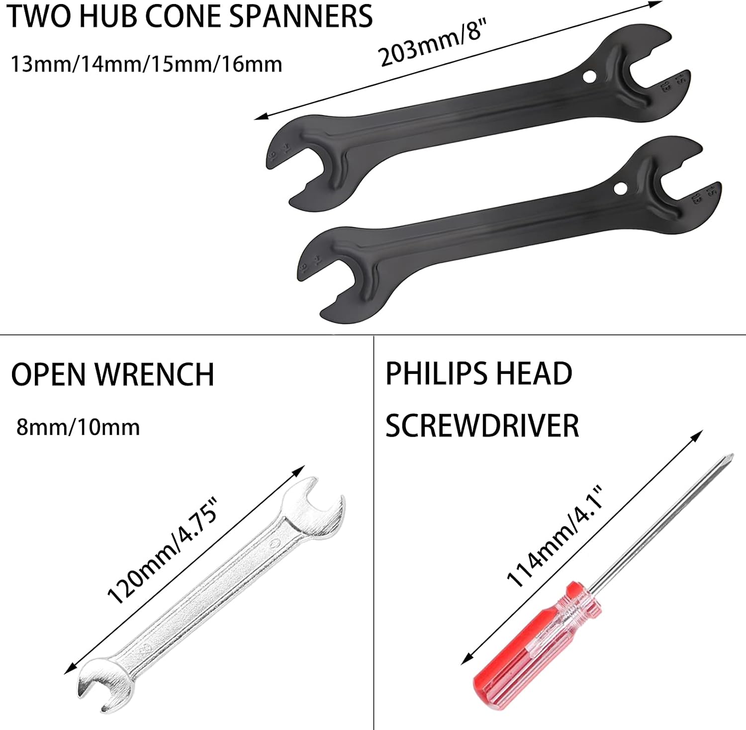 Bike Repair Tool Kit，26 Piece Bicycle Maintenance Tool Set with Multifunction Tool Box, Professional Tool Kit for Repairing Tyres, Brakes, Lights, Chains, Pedal, Mountain Road Bike : Sports & Outdoors