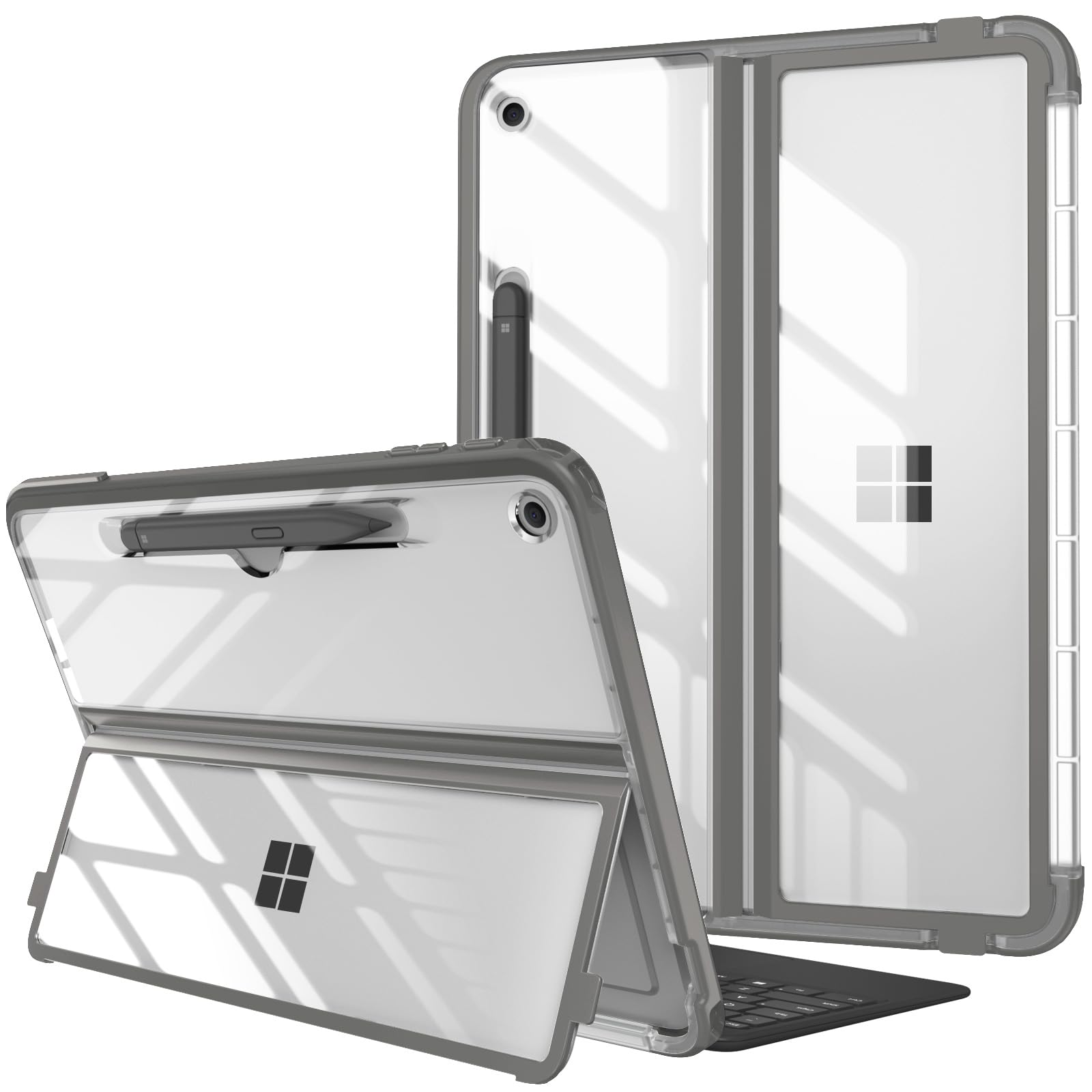 Protection béquille Surface Pro 12 pouces 2025 étui antichoc compatible Type Cover - 8