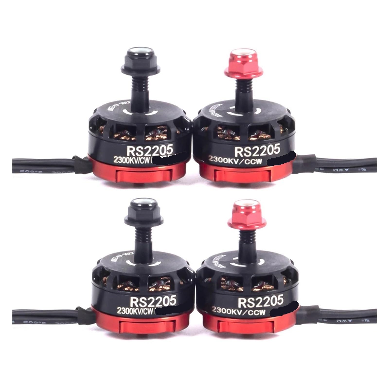 Motore Brushless RS2205 2300KV CW CCW per FPV Racing Drone QAV250 X210 Multicopter