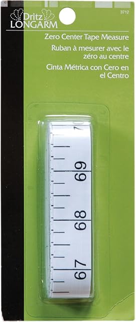 Dritz Longarm Zero Center Tape Measure