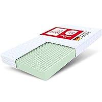 FDM PICCHI Materasso 80x160 cm Schiuma di Memoria Alto 12 cm Grado di Rigidità H3