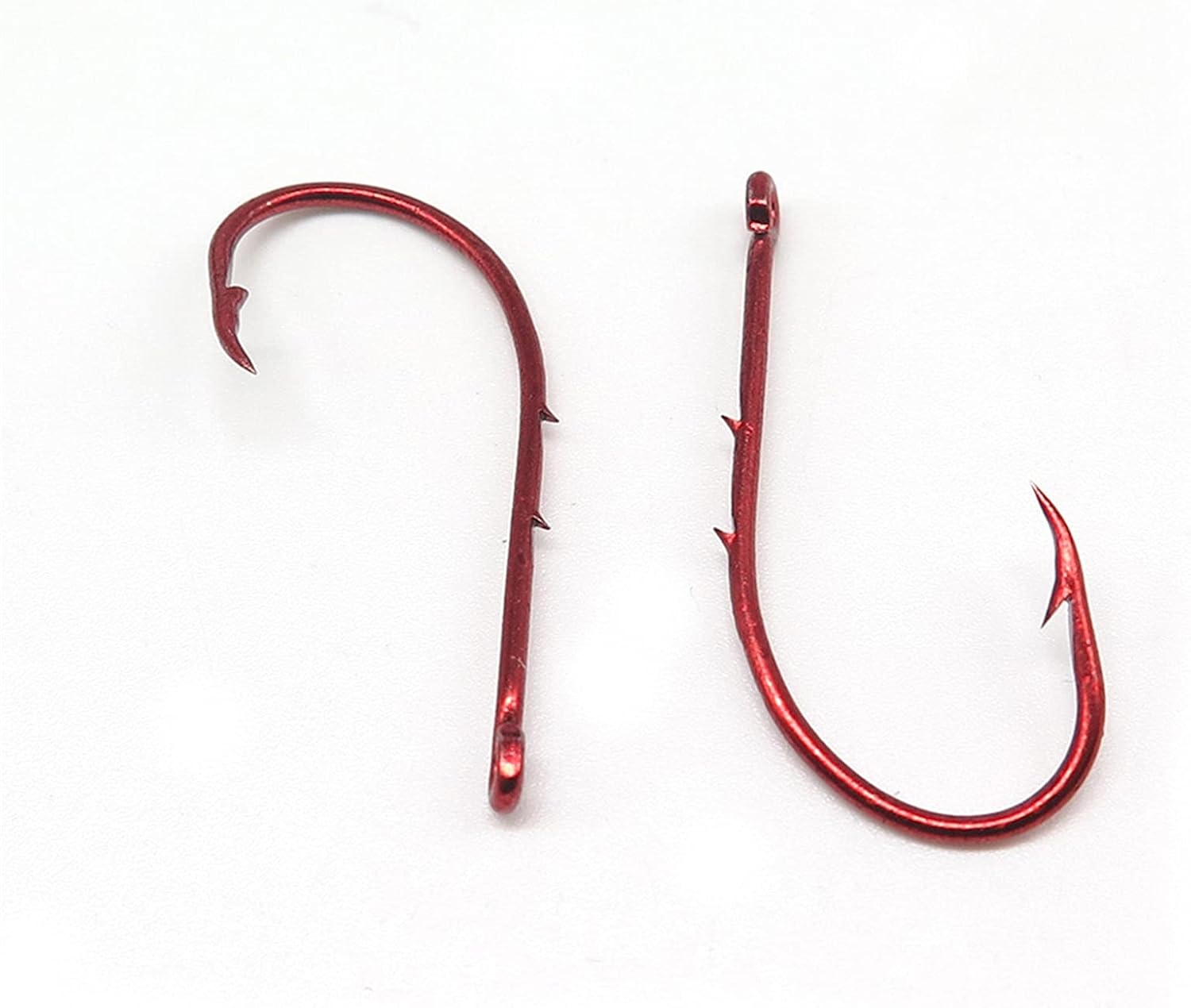 snagging Hooks Minfishing 100 pcs High Carbon Steel Fishing