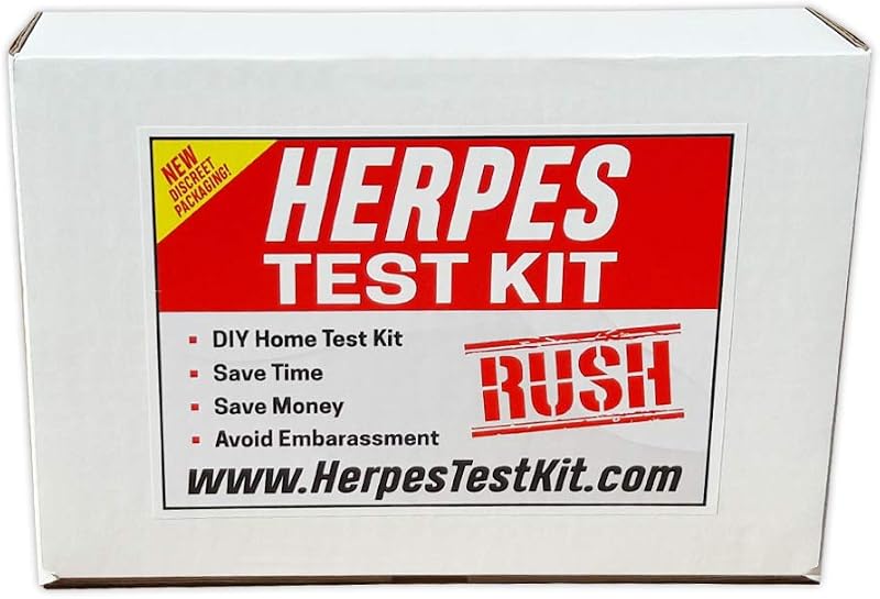 Herpes Test Kit Prank, Fake Product Box for Pranks