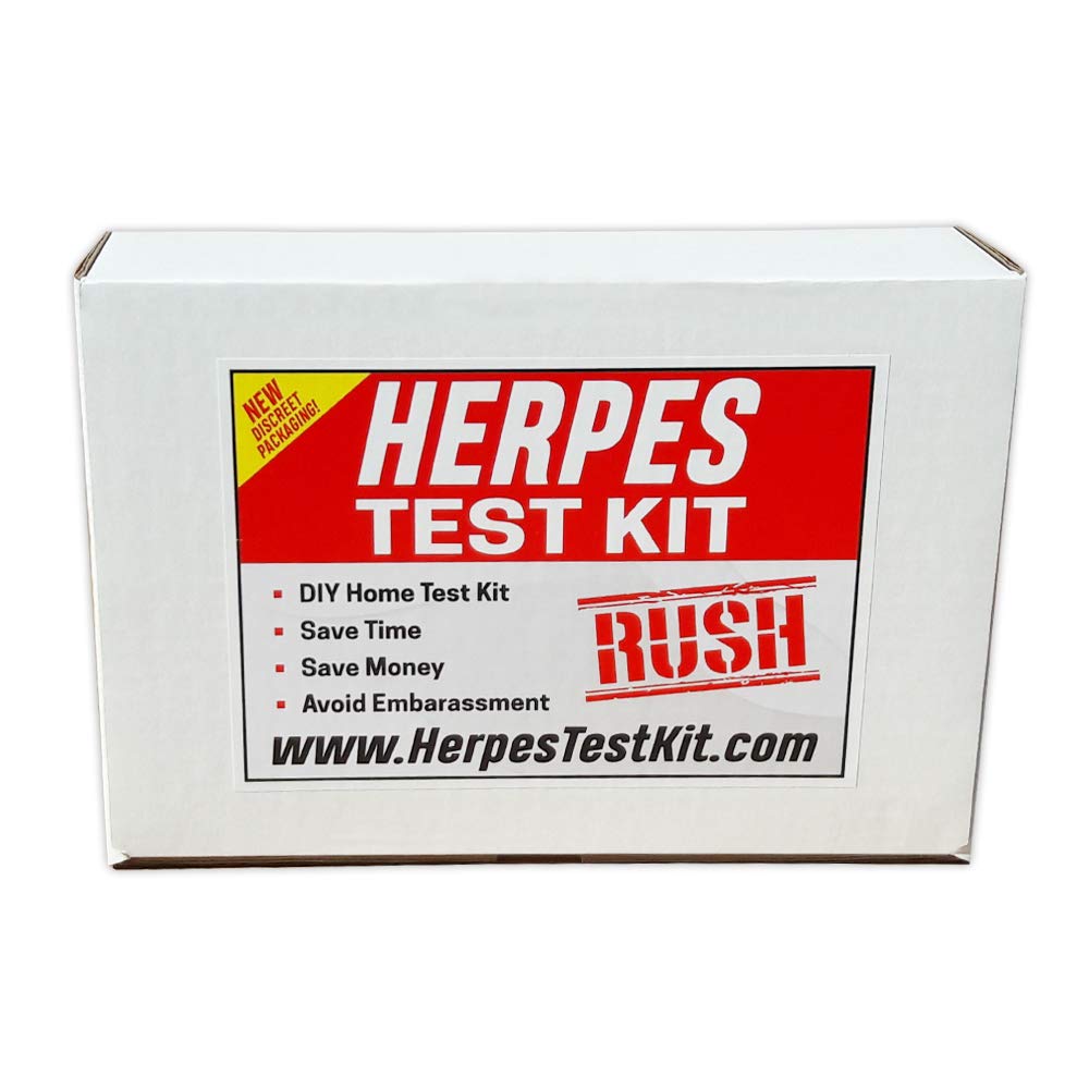 Click to get Herpes Test Kit Prank Fake Product Box for Pranks
