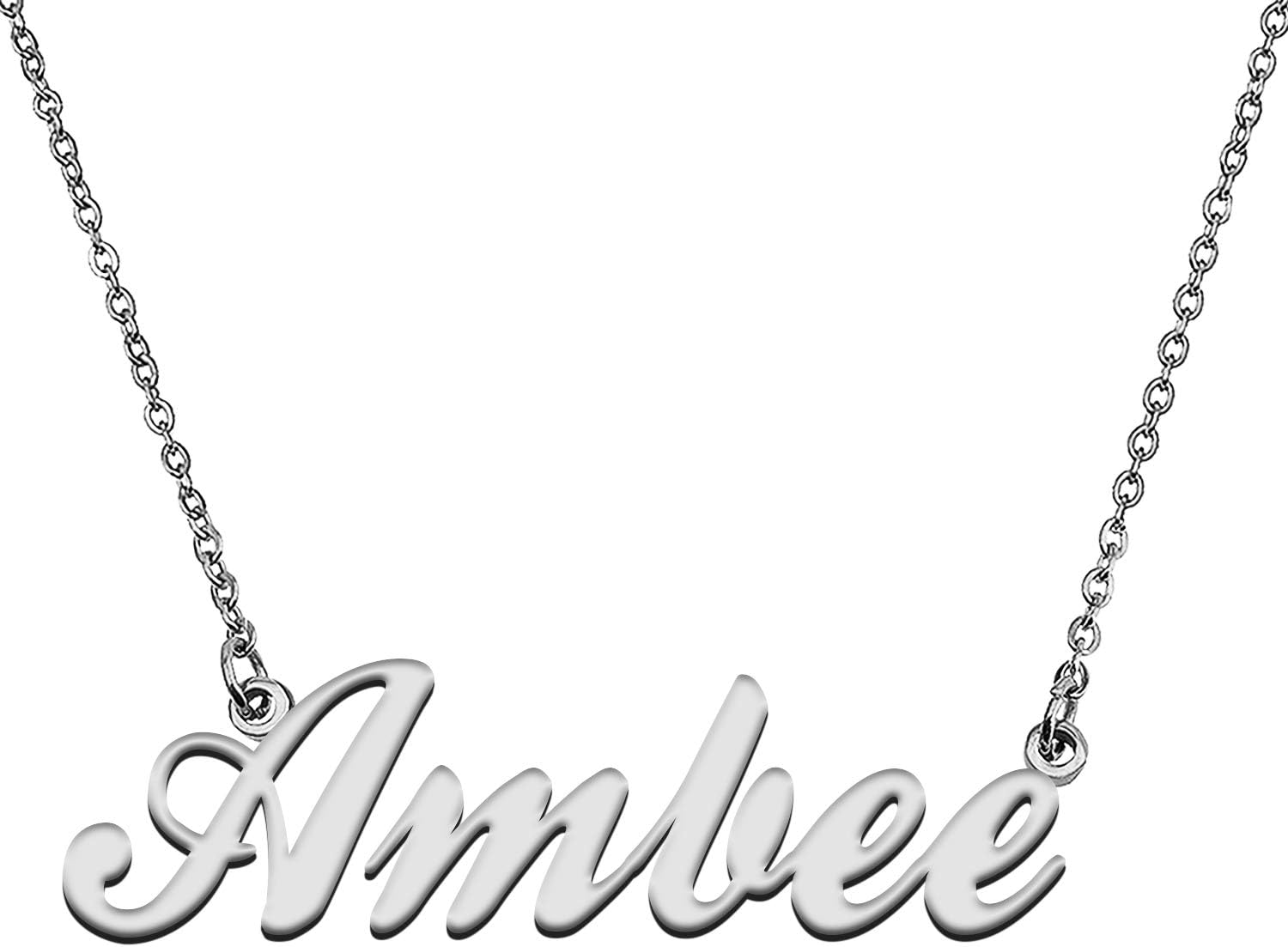 Custom Made Any Name Necklace Stainless Steel Jewelry for Mother