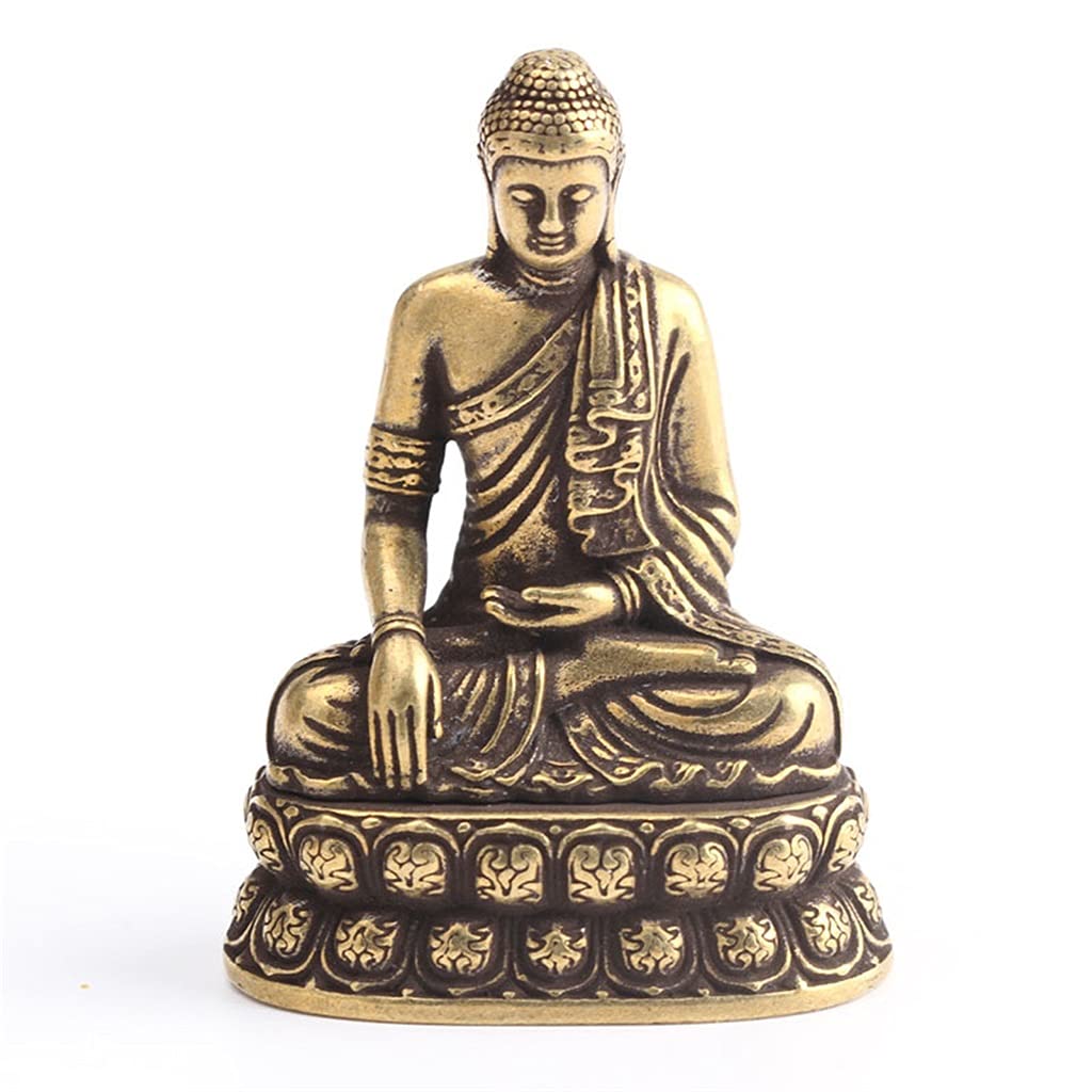 Amazon｜Fx ヴィンテージマイクロ彫刻青銅色のチベット仏教仏