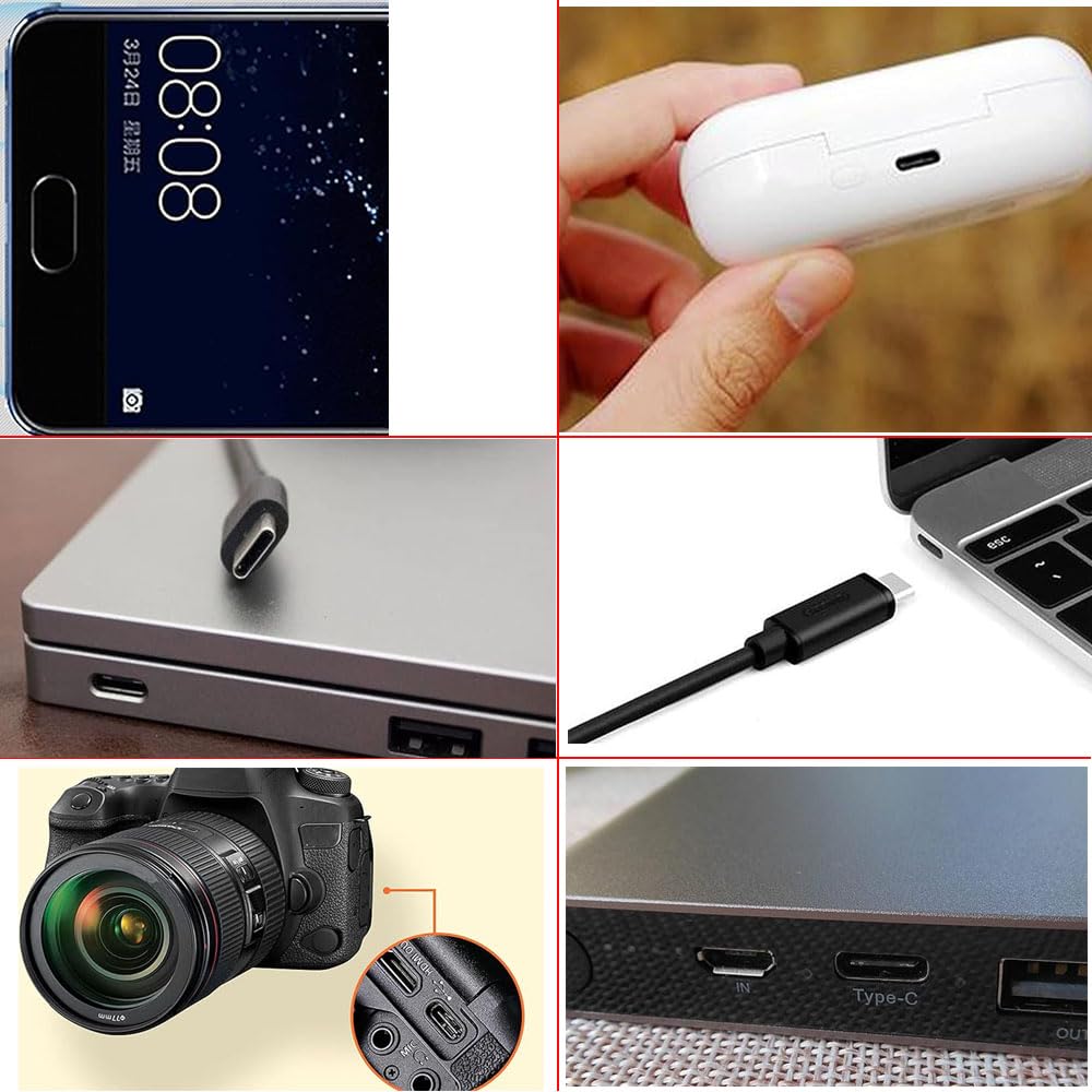 15 Pcs USB A Female 2 Pin Panel Mount Connector Cable,Solderable Mini USB Cable, | UK - View #12