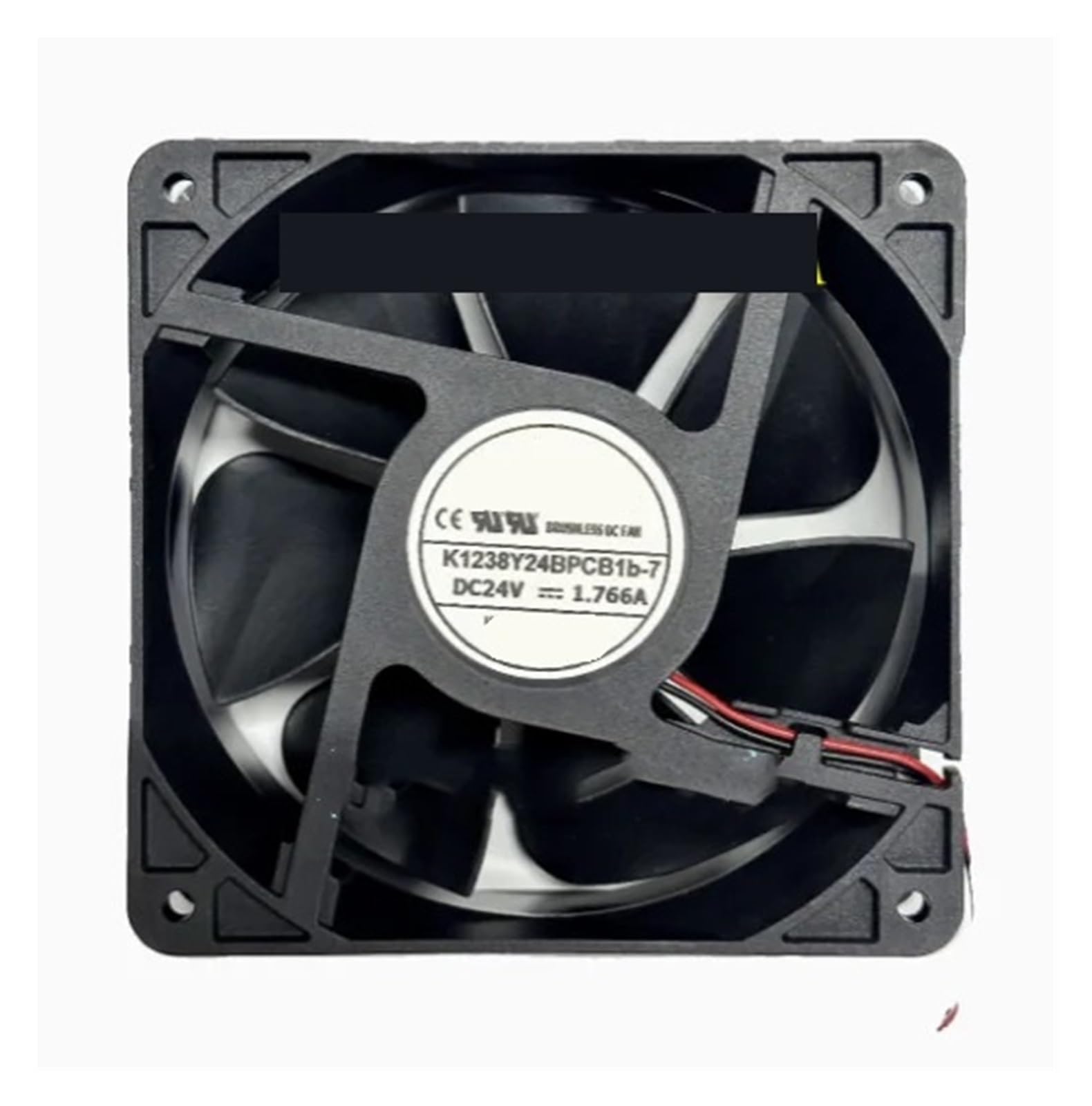 Ventilateur K1238Y24BPCB1b-7 24V pour refroidissement industriel de 12cm