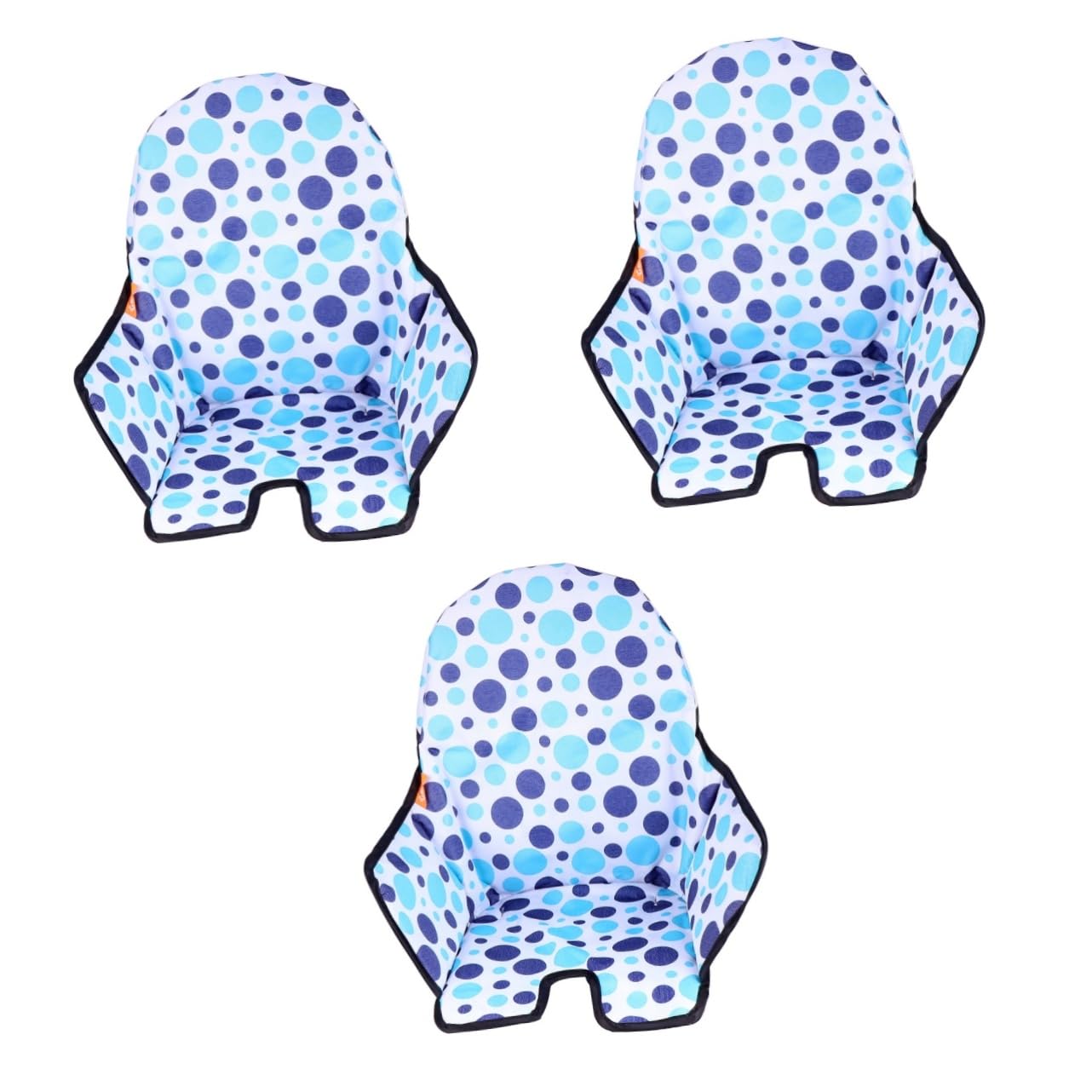 Toyvian 3 Piezas almohadón almohadilla para trona adorable cojín de silla cojín del asiento cojines para sillas de comedor cojín agradable para la piel cojín de asiento conveniente verano