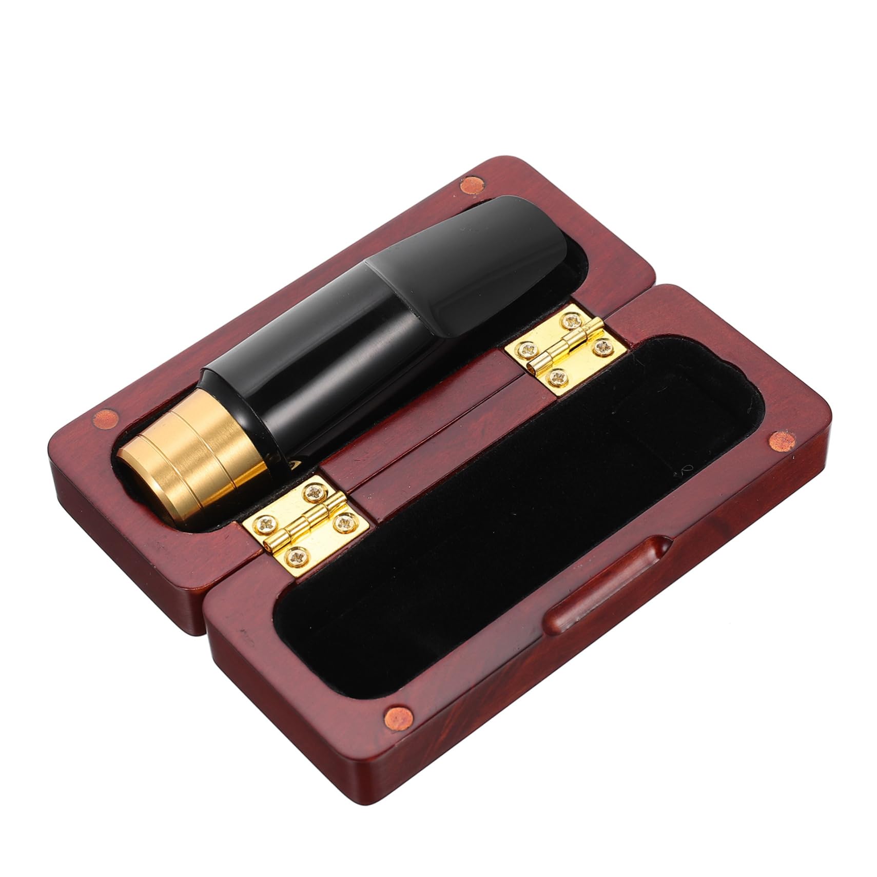 HANABASS Saxophone Mouthpiece for Tenor Sax Metal Sax Replacement 1 Set Head Sound and Practical for Students