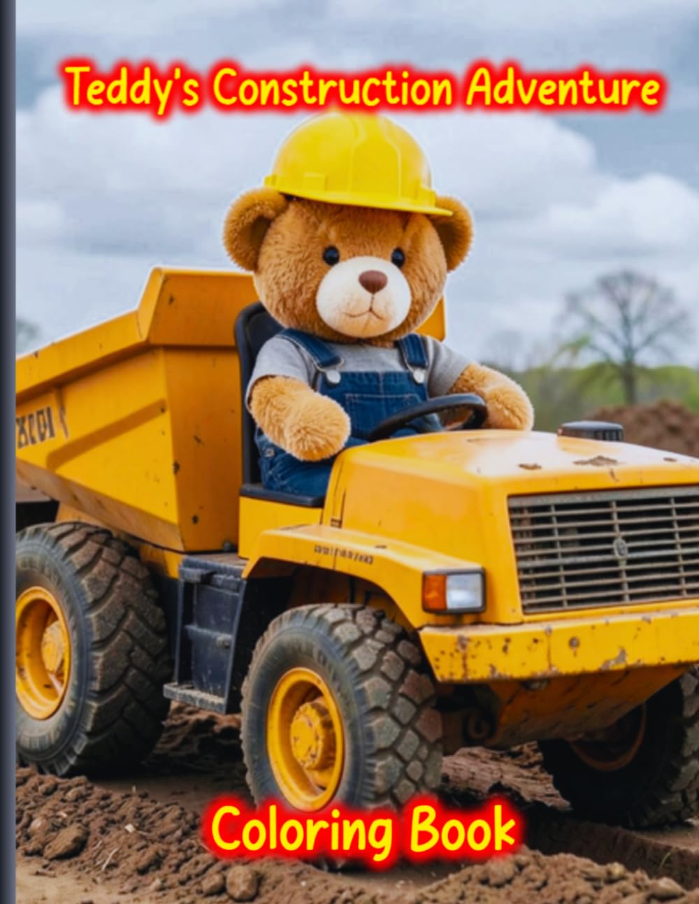 Teddy's Construction Adventure Coloring Book
